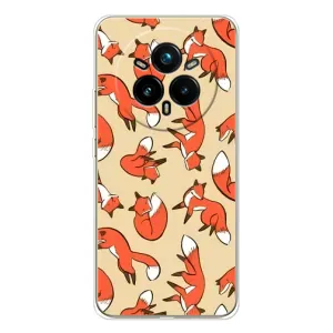 Чехлы с картинкой Лисички для Realme 14 Pro (VPrint) (Лисички)