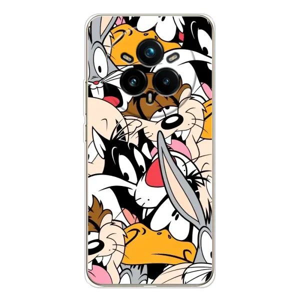 Чехол с принтом «Looney Tunes» для Realme 14 Pro 5G