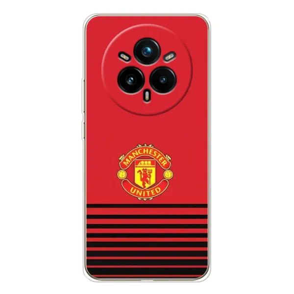 Чехол с принтом «manchester united» для Realme 14 Pro 5G