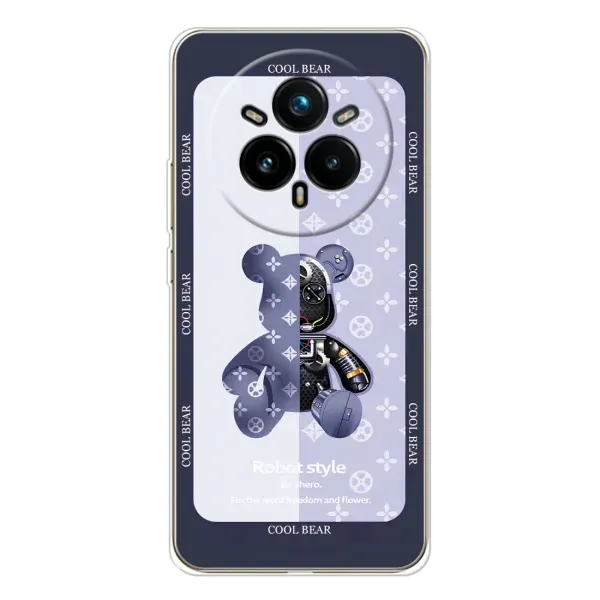 Чохол з принтом «Медведик LV» для Realme 14 Pro 5G Чохол з принтом «Медведик LV» для Realme 14 Pro 5G