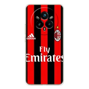 Чохли для Realme 14 Pro (VPrint) - Футбольні клуби (Milan)