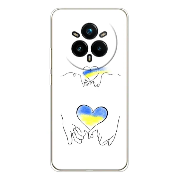 Чехол с принтом «Мир Украине» для Realme 14 Pro 5G Чехол с принтом «Мир Украине» для Realme 14 Pro 5G