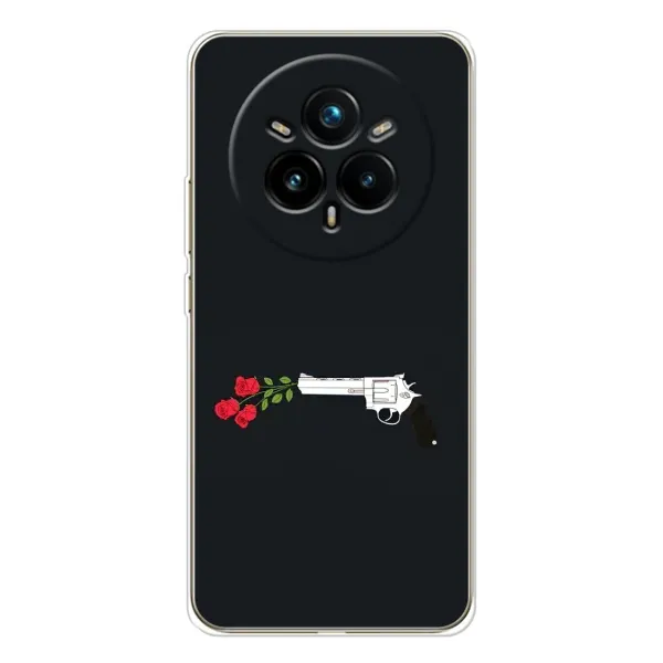 Чохол з принтом «Неочікувані квіти» для Realme 14 Pro 5G