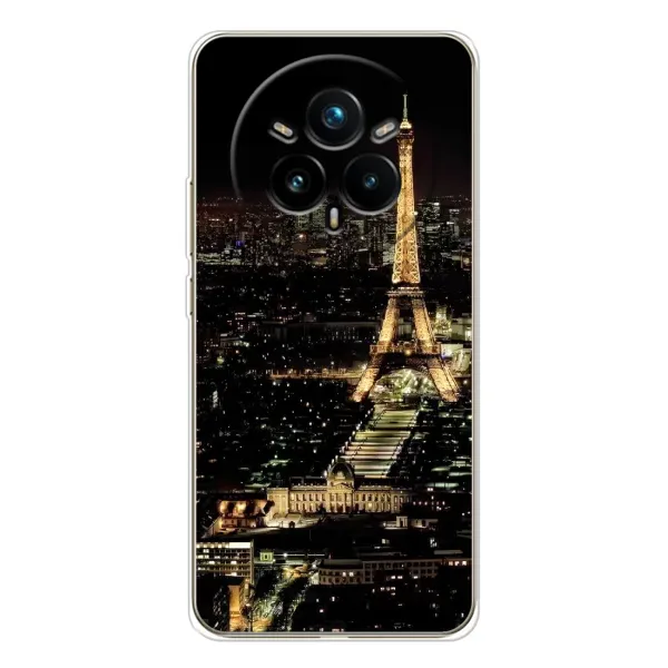 Чохол з принтом «Нічний Париж» для Realme 14 Pro 5G Чохол з принтом «Нічний Париж» для Realme 14 Pro 5G