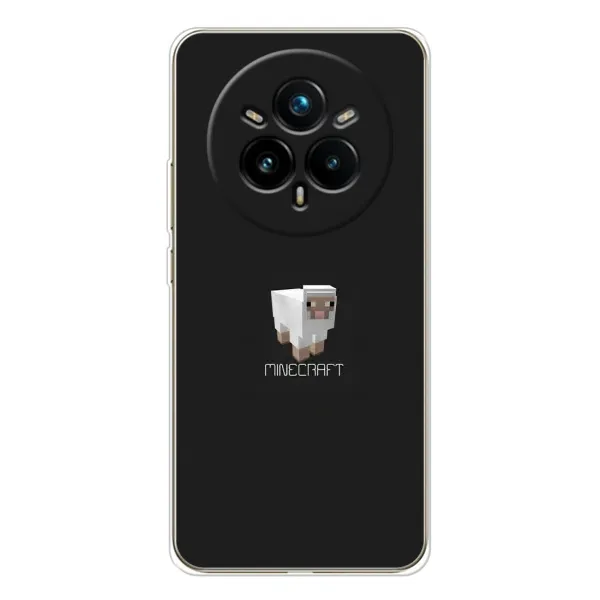 Чехол с принтом «Овечка Майнкрафт» для Realme 14 Pro 5G