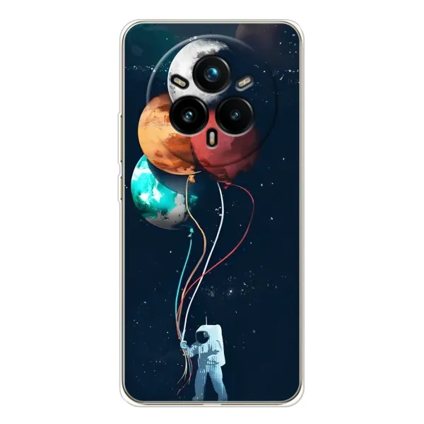 Чехол с принтом «Планеты шарики» для Realme 14 Pro 5G