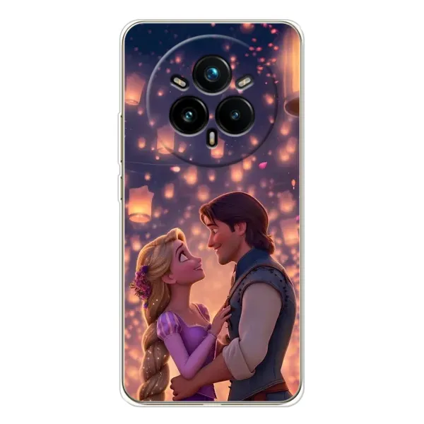Чехол с принтом «Принцесса и принц» для Realme 14 Pro 5G Чехол с принтом «Принцесса и принц» для Realme 14 Pro 5G