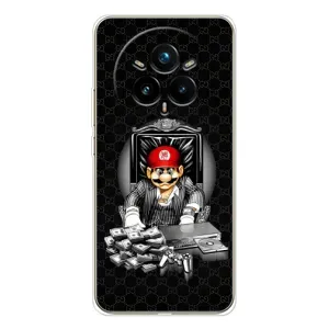 Чехлы с крутыми принтами для Realme 14 Pro - (PREMIUMPrint) (Супер Марио)
