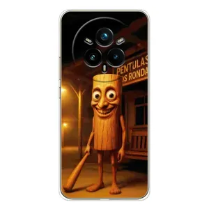 Чехол с мемом Тралалело тралала на Realme 14 Pro (Тунг тунг сахур)
