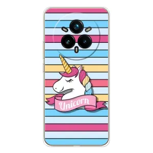 Чехол для Реалми 14 Про - (Единорожки - Новинки) (AlphaPrint) (Unicorn)