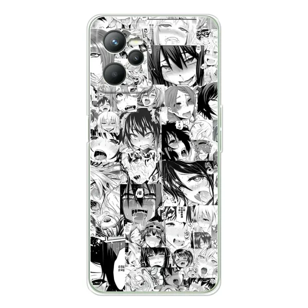 Чохол з принтом «Ahegao manga» для Realme 14