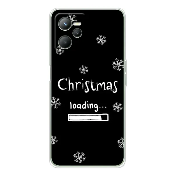 Чехол с принтом «Christmas loading» для Realme 14