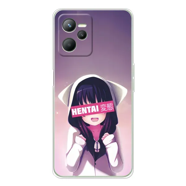 Чохол з принтом «Hentai chan» для Realme 14