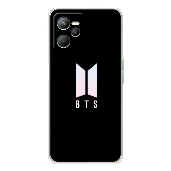 Чохол з принтом «Лого BTS» для Realme 14