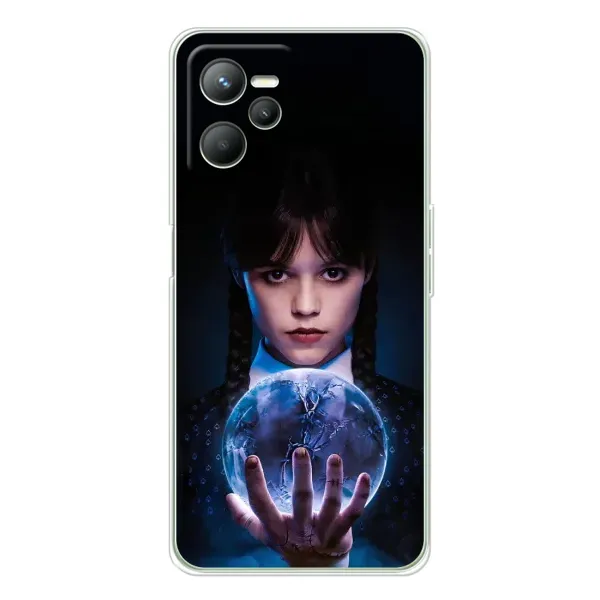 Чехол с принтом «Магическая сфера Уэнздей» для Realme 14