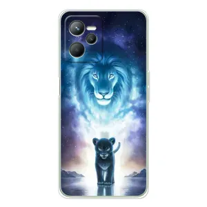 Чехол со Львом для Realme 14 (VPrint) (Маленький лев)