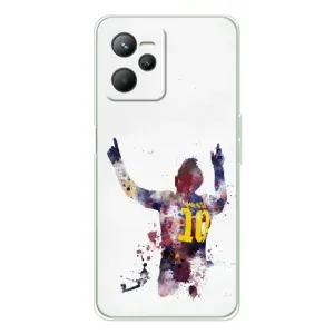 Чехлы Месси для Realme 14 (AlphaPrint) (Messi Barca)
