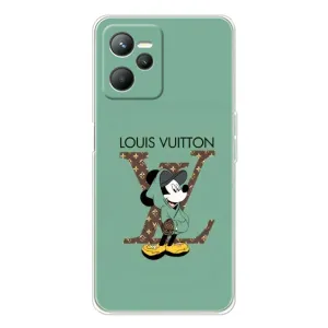 Чехлы Луи Витон для Realme 14 (AlphaPrint - LOUIS VUITTON) (Микки Маус LV)