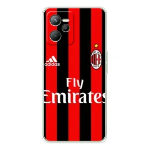 Чехлы для Realme 14 (VPrint) - Футбольные клубы (Milan)