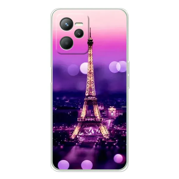 Чехол с принтом «Париж Башня» для Realme 14 Чехол с принтом «Париж Башня» для Realme 14