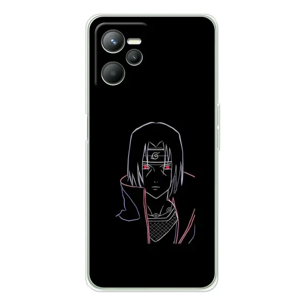 Чехол с принтом «силуэт Итачи» для Realme 14