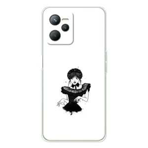 Чехлы Венсдей на Realme 14 Уэнсдей (AlphaPrint) (танец Уэнздей)