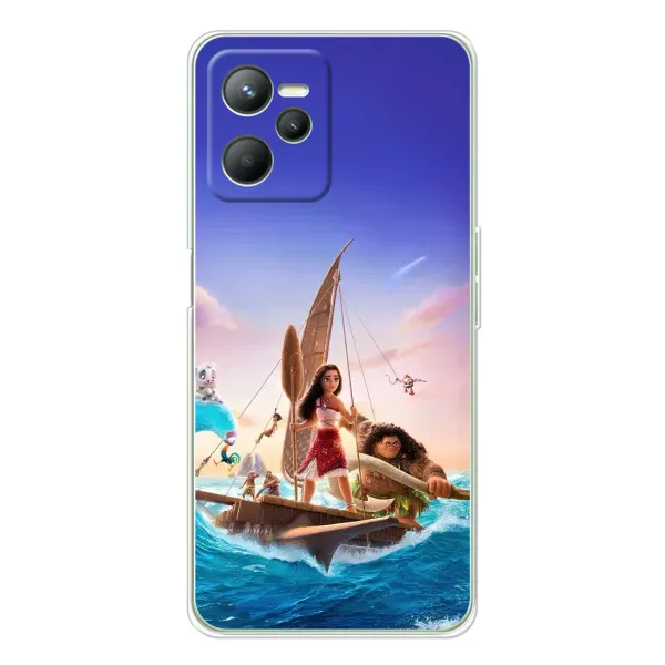 Чехол с принтом «Команда Ваяна Мауи» для Realme 14