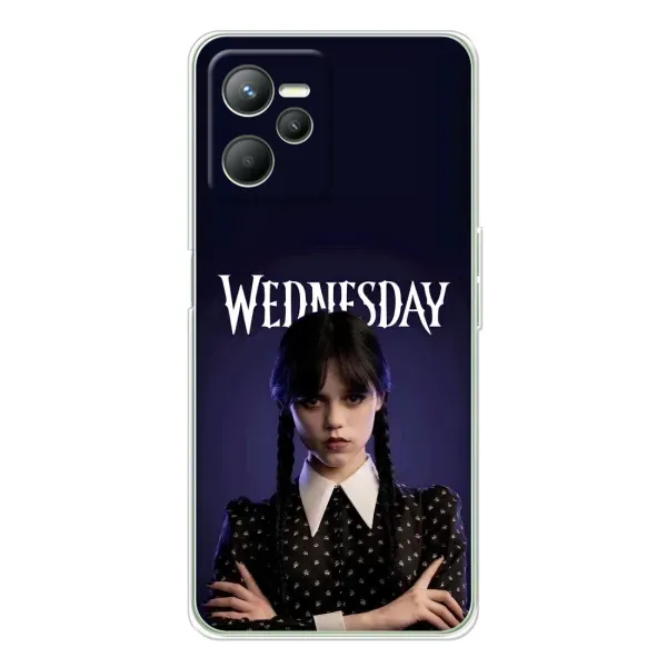 Чехол с принтом «Wednesday» для Realme 14 Чехол с принтом «Wednesday» для Realme 14