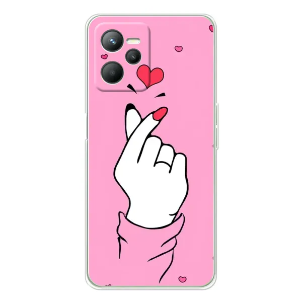 Чехол с принтом «Знак Love» для Realme 14 Чехол с принтом «Знак Love» для Realme 14
