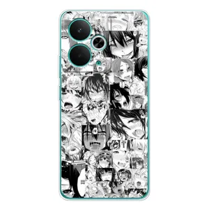 Чохли Персонажі Аніме Наруто для Realme 14T (AlphaPrint) (Ahegao manga)