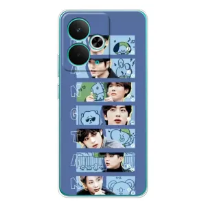Чехлы BTS для Realme 14T (AlphaPrint) (Bangtan)