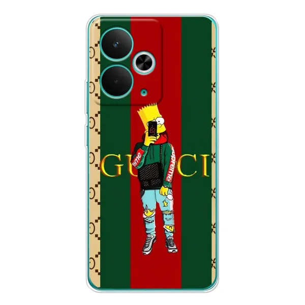 Чохол з принтом «Барт ГУЧЧІ» для Realme 14T