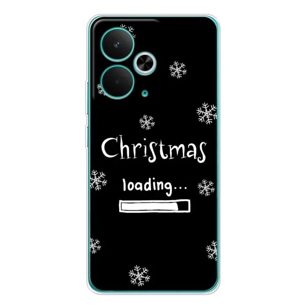 Чохол з принтом «Christmas loading» для Realme 14T Чохол з принтом «Christmas loading» для Realme 14T