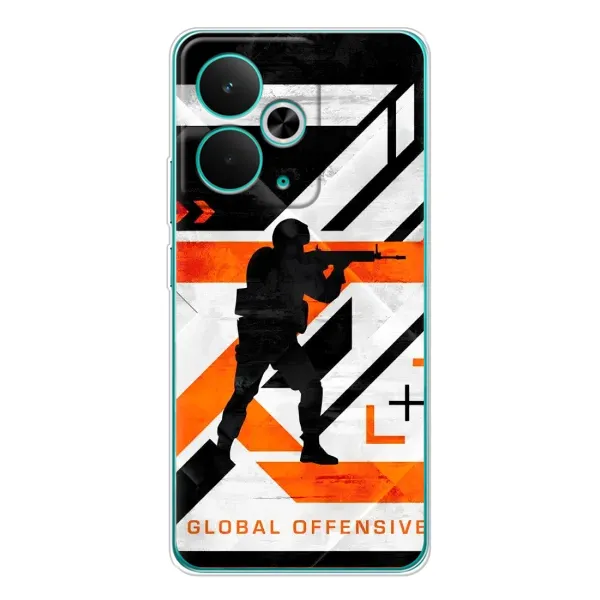 Чехол с принтом «Cs:Go» для Realme 14T