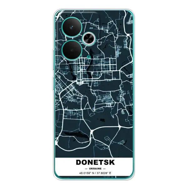 Чохол з принтом «Донецьк» для Realme 14T