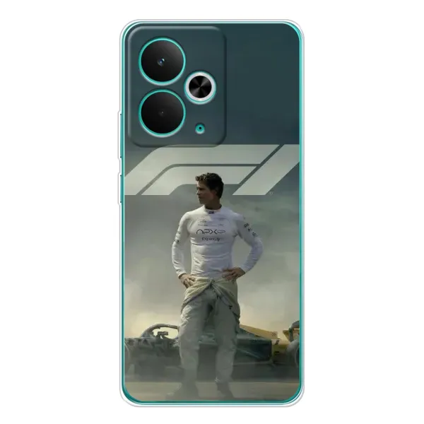 Чохол з принтом «Формула 1» для Realme 14T