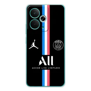 Чохли PSG для Realme 14T (AlphaPrint) (футболка ПСЖ)