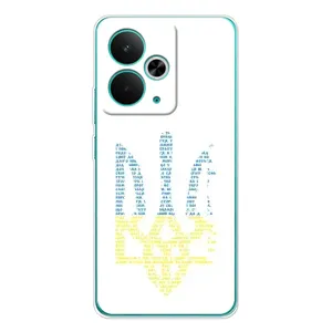 Чохли для Realme 14T Укр. Символіка (AlphaPrint) (Герб з букв)