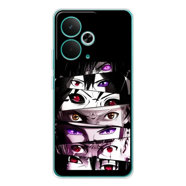 Чохол з принтом «Очі Anime» для Realme 14T