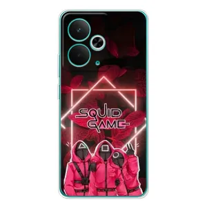 Чохол Гра в кальмара для Realme 14T (Охоронці Гра кальмара)