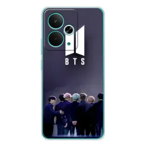 Чехлы BTS для Realme 14T (AlphaPrint) (Группа BTS)