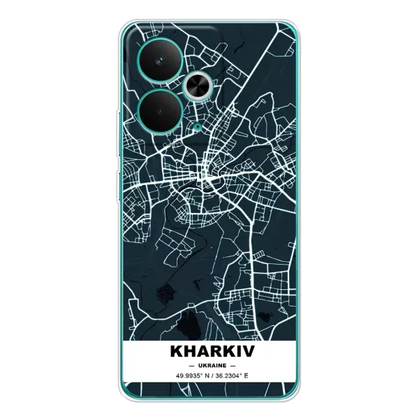 Чохол з принтом «Харків» для Realme 14T