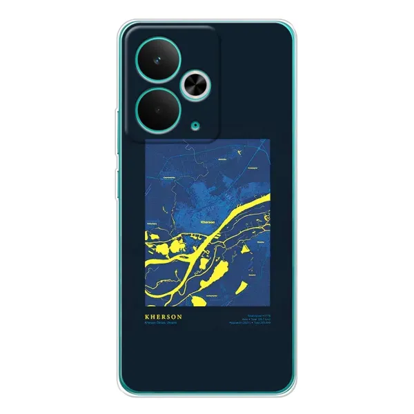 Чохол з принтом «Херсон» для Realme 14T