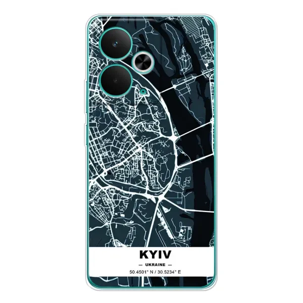 Чохол з принтом «Київ» для Realme 14T