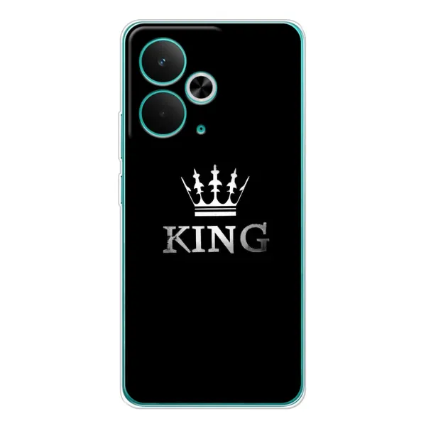 Чохол з принтом «KING» для Realme 14T