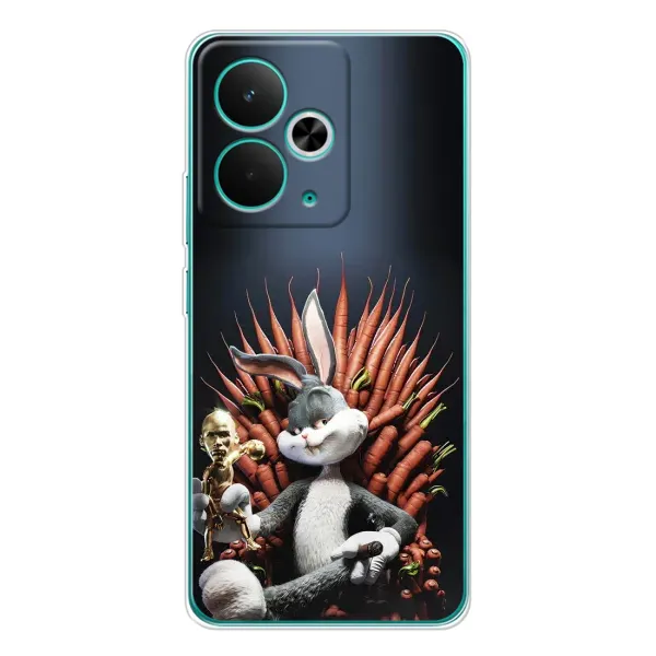 Чехол с принтом «Король Кролик» для Realme 14T