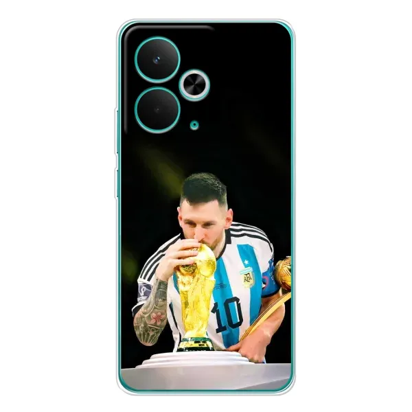 Чехол с принтом «Кубок Месси» для Realme 14T