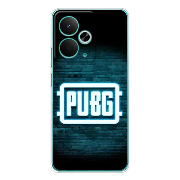 Чохол з принтом «Лого PUBG» для Realme 14T