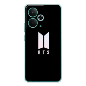 Чехлы BTS для Realme 14T (AlphaPrint) (Лого BTS)