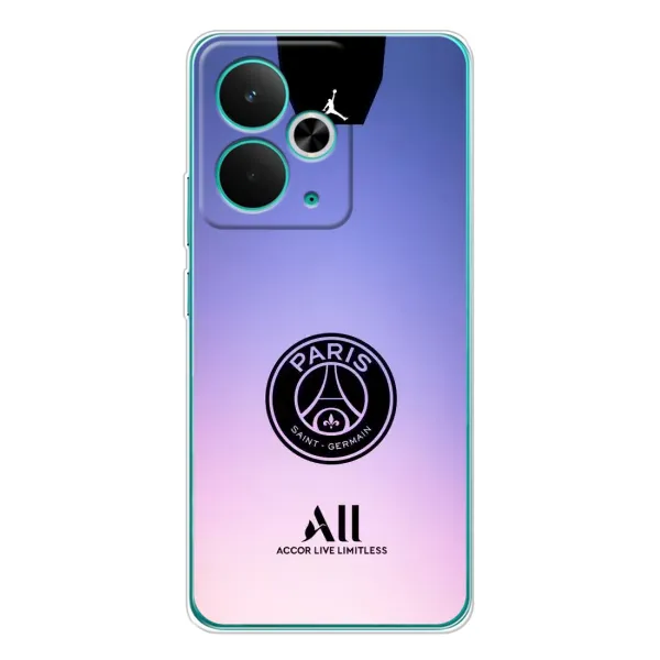 Чохол з принтом «лого PSG» для Realme 14T